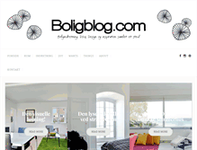 Tablet Screenshot of boligblog.com